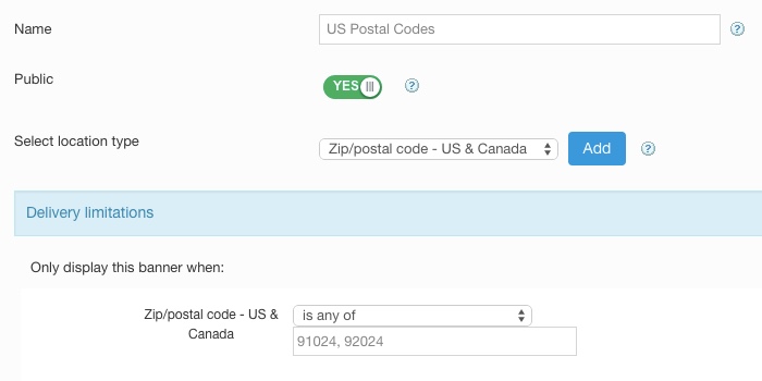 Zip code list by dma